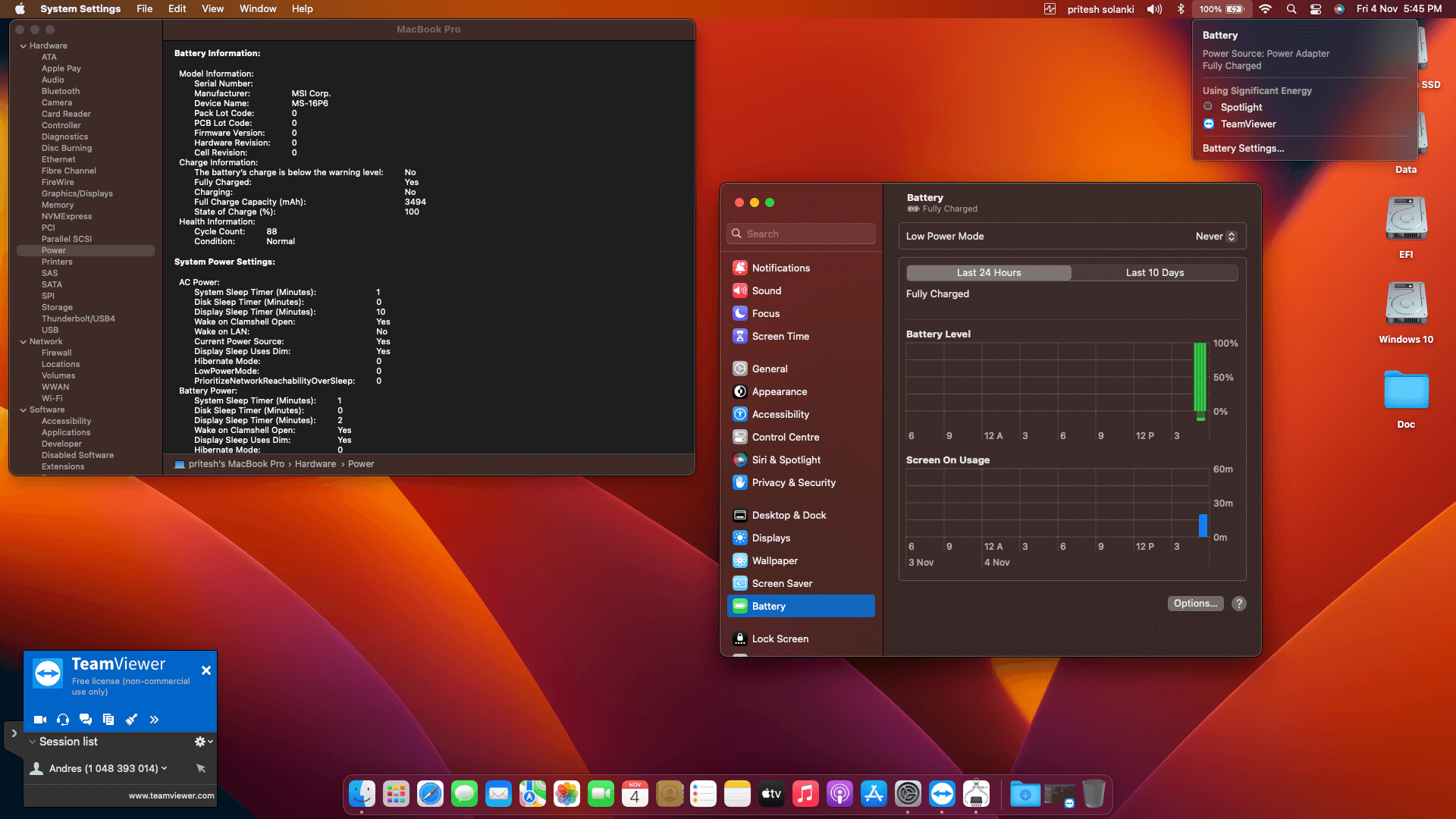 MSI Gaming GL63 8RC 262IN 3rd [CoffeeLake   Intel UHD 630 + PS2 SMBUS]   OpenCore 7